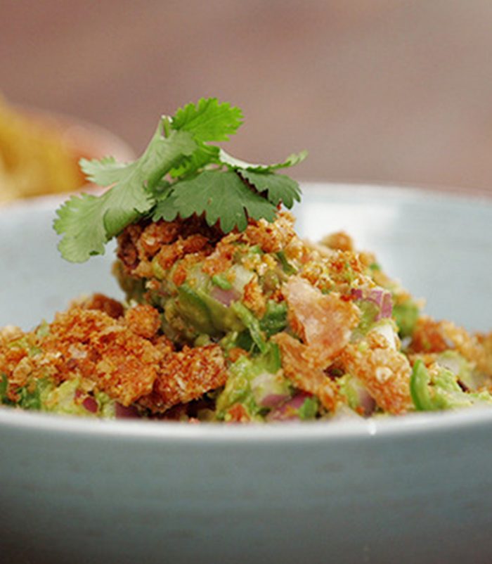 Guacamole con Chicharron