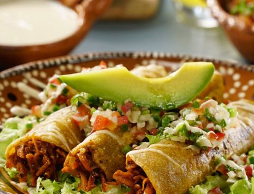 Taquitos Dorados de Pollo
